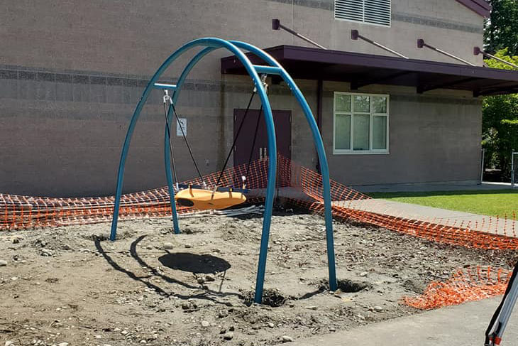 Dieringer Heights Elementary School Swing Dedication – June 5, 2021